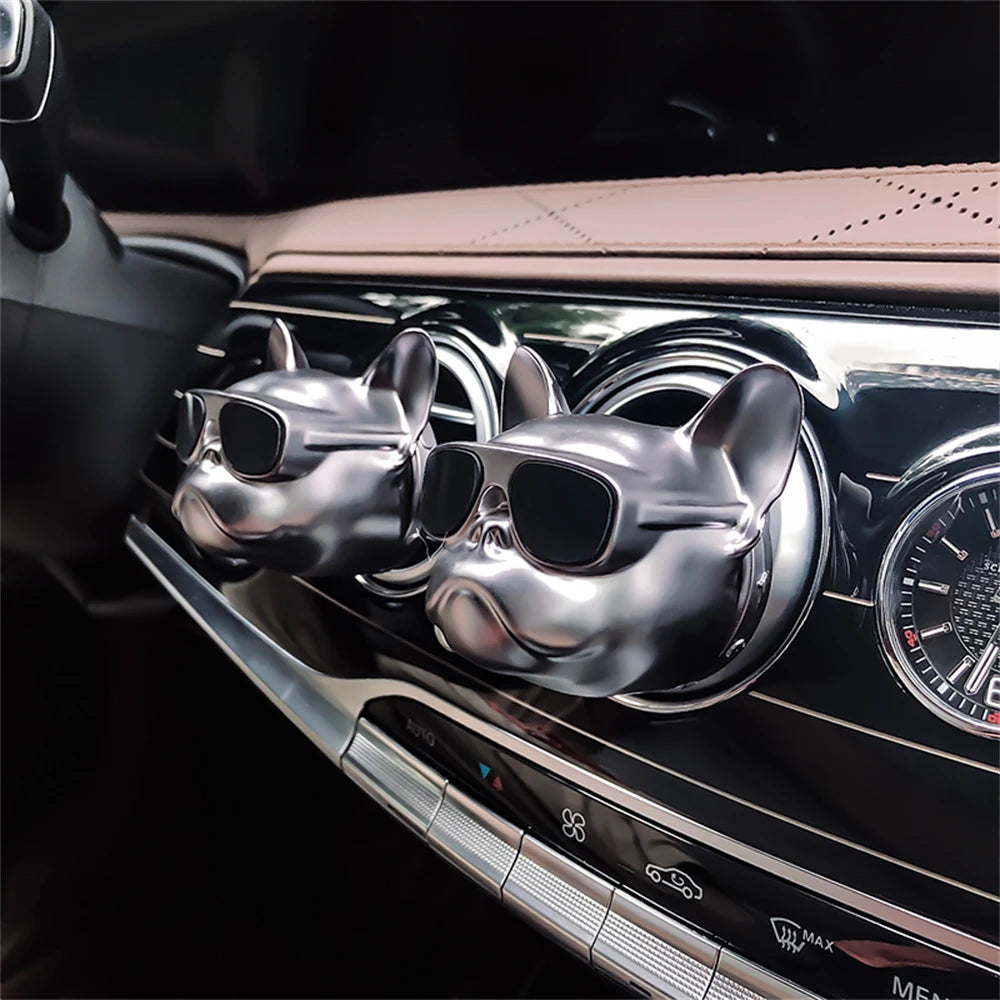 Bulldog Breeze: Reusable Car Vent Air Freshener